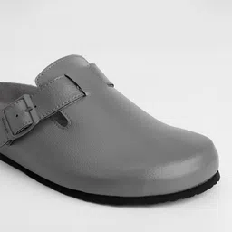 NoStrain Men Mule Cork Adjustable Buckle Slip On Shoes image 3