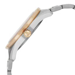 Versace Men Patterned Dial & Stainless Steel Bracelet Style Strap Analogue Watch VE2T00724 image 5