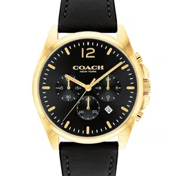 Coach Men Greyson Dial & Leather Straps Analogue Watch 14602631-image-5