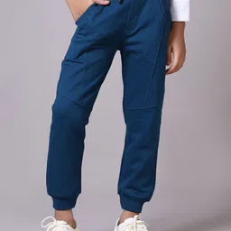 V-Mart Boys Mid-Rise Joggers Track Pants-picture-38