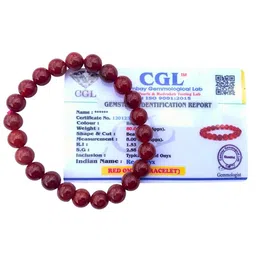 Apnisanskriti Unisex Red Onyx Stone Bracelet-picture-21