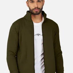 TOXA Men Fleece Lightweight Outdoor Bomber Jacket image 2