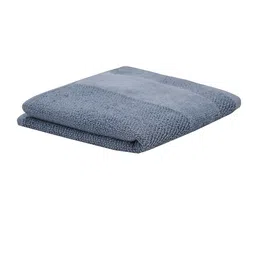 Pure Home and Living Blue 8 Pieces 550 GSM Cotton Face Towels image 5