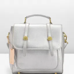 French Connection Solid Backpacks With Detachable Shoulder Strap-picture-42