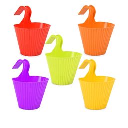 go hooked Hook Railing Planter Hanging Pots for Plant-picture-40