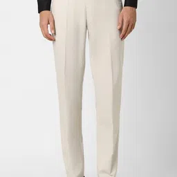 VILLAIN Men Classic Slim Fit Trousers-image-12