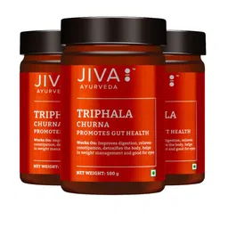 Jiva Set Of 3 Triphala Churna Detoxifies The Body & Improves Digestion -100 g Each-picture-44