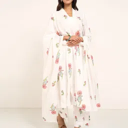 RANGMANCH BY PANTALOONS Ethnic Motifs Printed Dupatta image 4