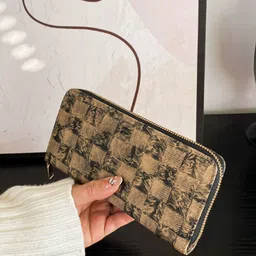 HAUTE SAUCE by Campus Sutra Women Multicolour Textured Wallet-image-68