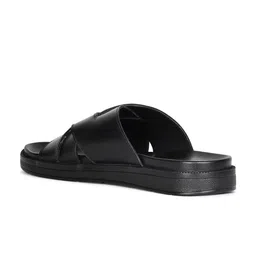 LOUIS STITCH Men Ethnic Leather Cross Strap Comfort Sandals image 2