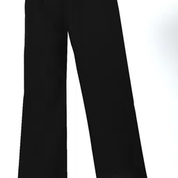 4k fashion Pack of 2 Women Flared Maroon, Black Viscose Rayon Trousers image 3