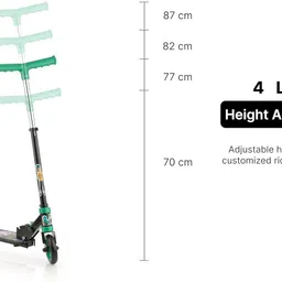 mahadev enterprise Heavy street rider, kids scooter for age 3+ children's & support up to 80Kgs. Kids Scooter image 2