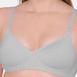 KOMLI Full Coverage Lightly Padded Cotton T-shirt Bra With All Day Comfort image 5