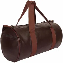 mountsky 25 L Gym Duffel Bag - Stylish Leather Duffel Bag | Multipurpose Travel, Gym & Office Luggage Bag - Brown-picture-39