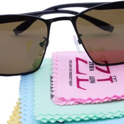 zyra eyewear UV Protection Aviator Sunglasses (Free Size) image 3