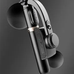 EVAAENTERPRISES smooth rotation (360 degree) GIMBAL Q08 3 Axis Gimbal for Mobile-image-2