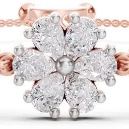 Sparkles BIS Hallmarked With IGI Certifed Rose Gold 14kt Bracelet-picture-23
