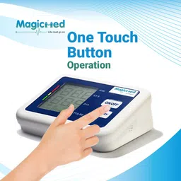 magicmed Upper Arm Portable Digital Blood Pressure Monitor BP Machine With Micro USB 3 Year Domestic Warranty Bp Monitor image 5