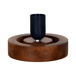 Homesake Black Glass Abstract Shaped Table Lamp with Bulb image 5