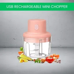kaku Mini Rechargeable Chopper, Electric Chopper for Onion, Garlic and VegetableC183 Electric Vegetable & Fruit Chopper-picture-14