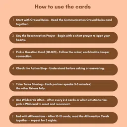 marriage fit Emotional Connection Game for Couples | Talk, Heal & Reconnect Together Fine image 3