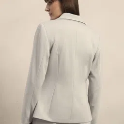 vero moda Women Solid Single Breasted Casual Blazer image 4