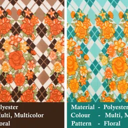 bsb home 120 TC Fleece Single Floral Flat Bedsheet image 3