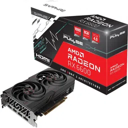 AMD RX 6600 GDDR6 8 GB AMD Radeon Chipset 128 bit 2044 MHz Graphics Card image 3