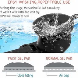 quiff Car Mobile Holder for Dashboard, Windshield image 3