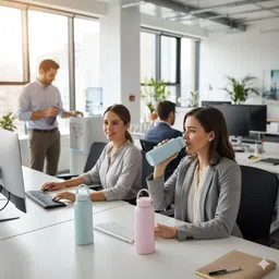 atwoenterprise Premium Soft Touch Series 500 ml Water Bottle image 3