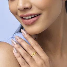Joyalukkas 22Kt Gold Delicate Finger Ring - 1.69 g image 4