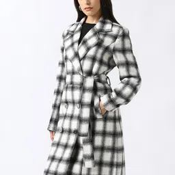 Van Heusen Woman Women Checked Open Front Jacket image 4