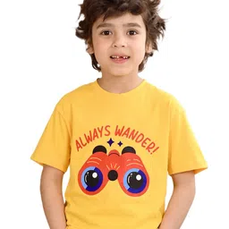 HapyHatch Boys Printed Round Neck Tshirts-picture-57