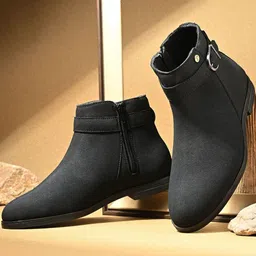 el paso Premium Women Black Chelsea Boots-picture-22