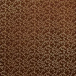 Galaxy Home Decor Brown 2 Pieces Floral Printed Room Darkening Long Door Curtain image 2
