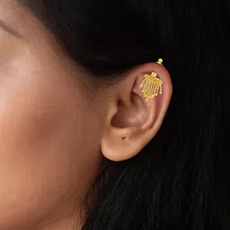 DZINETRENDZ Geometric Drop Earrings image 4