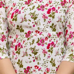 mad fury Printed V-Neck Top With Trousers Co-Ords image 4