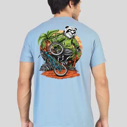 Greylongg Men Typography Printed Pockets T-shirt image 1