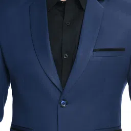 FIVEFEB Men Slim-Fit Single-Breasted Two-Piece Suit image 4