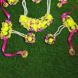 BALIKA VADHU Floral Beaded Jewellery Set-picture-15