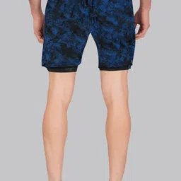 NEVER LOSE Men Printed Running Sports Shorts image 3
