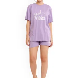 PRIYA POINT Women Pure Cotton Printed Night suit-picture-19