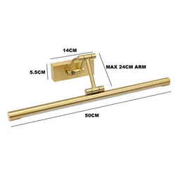 Mufasa Gold-Toned Aluminium Wall Lamp image 2