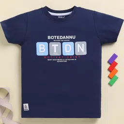 Biskid Boys Navy Blue Tshirts-picture-57