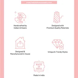 HAIR DRAMA CO. Women Embellished Alligator Hair Clip image 3