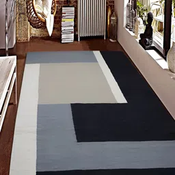 Saral Home Black & Grey Antiskid Floor Mats & Dhurries image 1