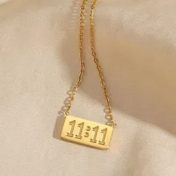 Jewels Galaxy Brass Gold-Plated Necklace-picture-13