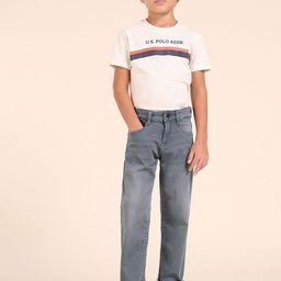 U.S. Polo Assn. Kids Boy Mid-Rise Relaxed Fit Stretchable Jeans-picture-13