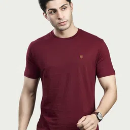 BE POSITIVE Men Regular Fit Half Sleeve Round Neck Pure Cotton T-shirt-image-38