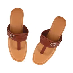 Red Flamingo Women Open Toe Flats image 5